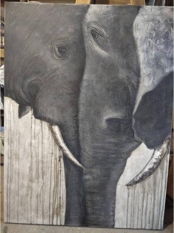 Original painting Elephants
