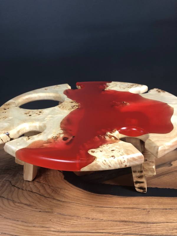 WINE EPOXY AND WOOD TABLE (20)