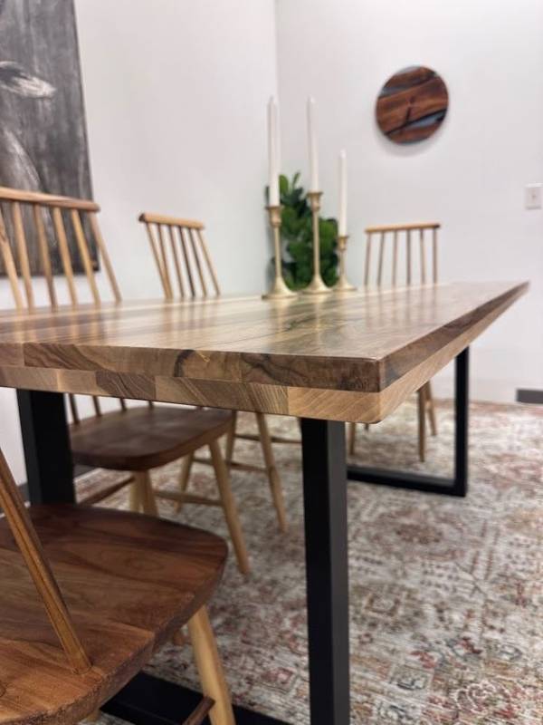 Dining walnut table small