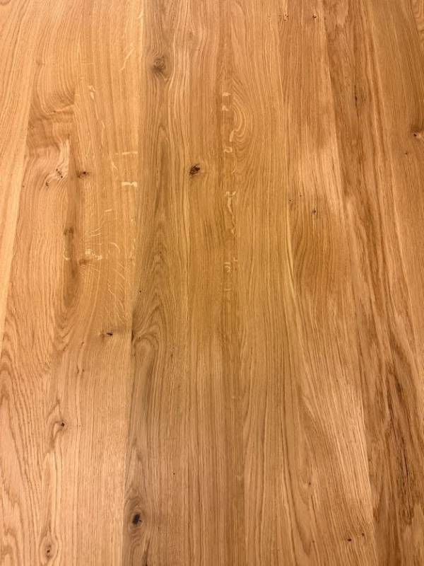 Dining Oak white table swiss edge