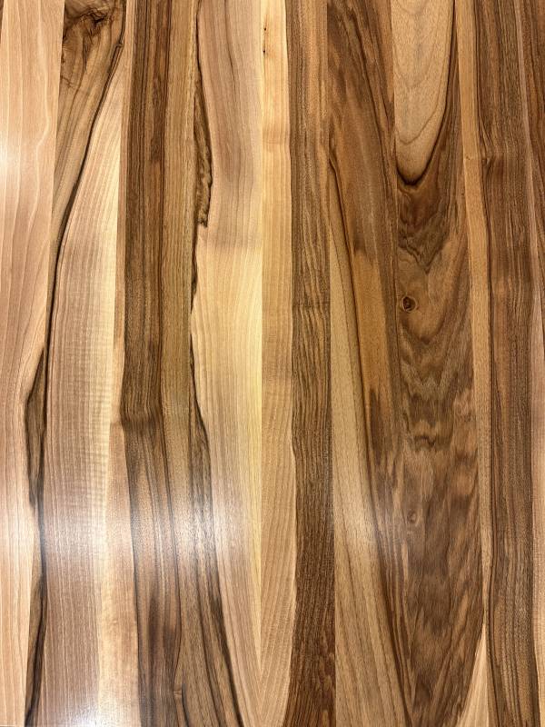 Walnut live edge small table