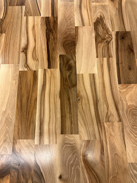Dining walnut wood table