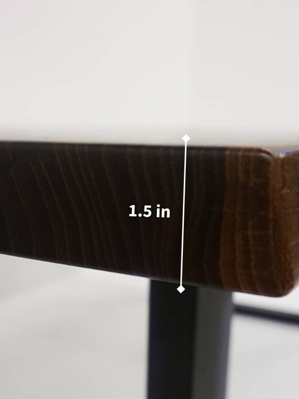 Dining epoxy and acacia wood table