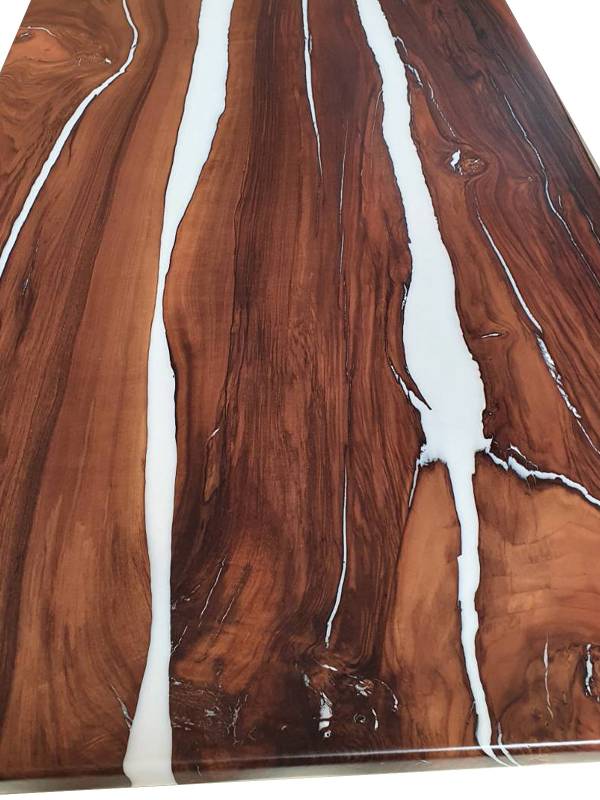 Dining XXL walnut white rectangle