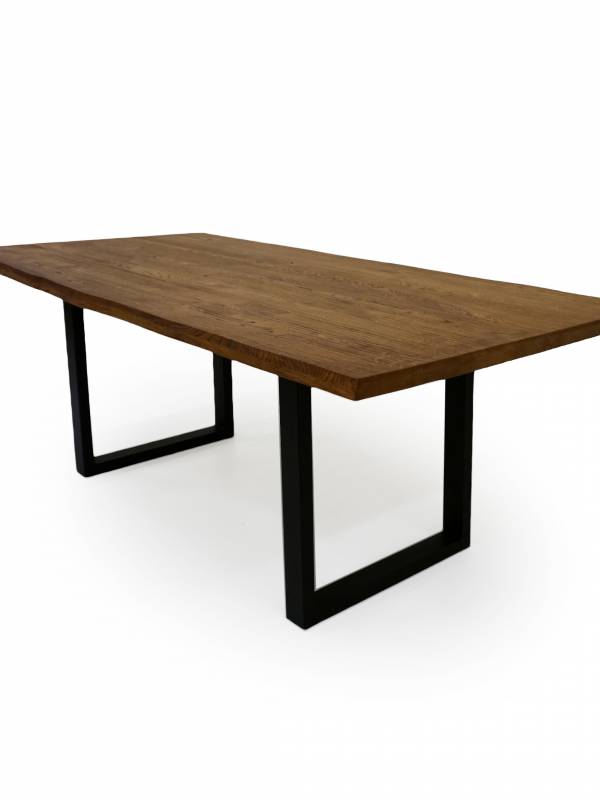Dining medium dark oak table