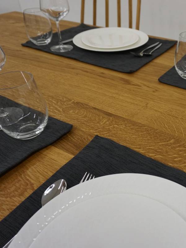 Dining dark oak table small