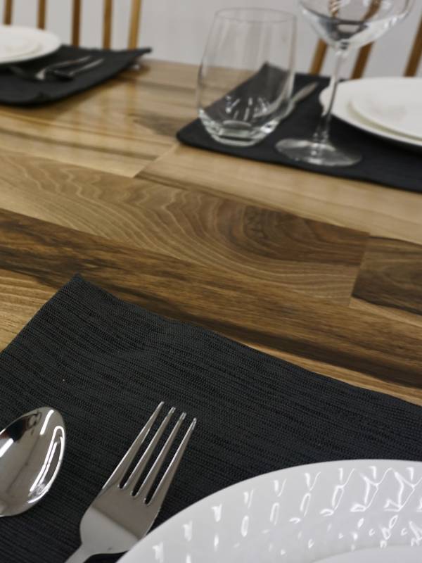 Dining walnut wood table