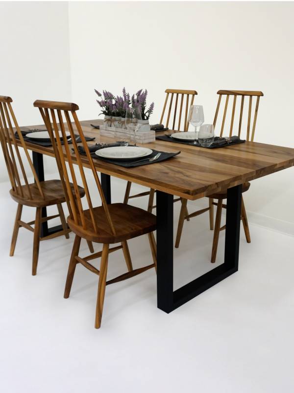 Dining walnut table small
