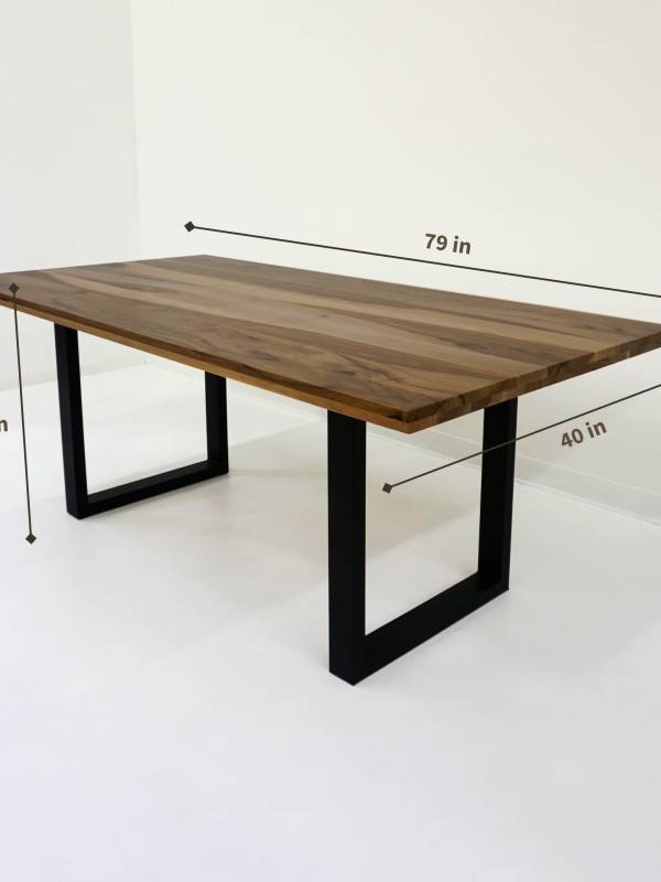 Dining walnut table small
